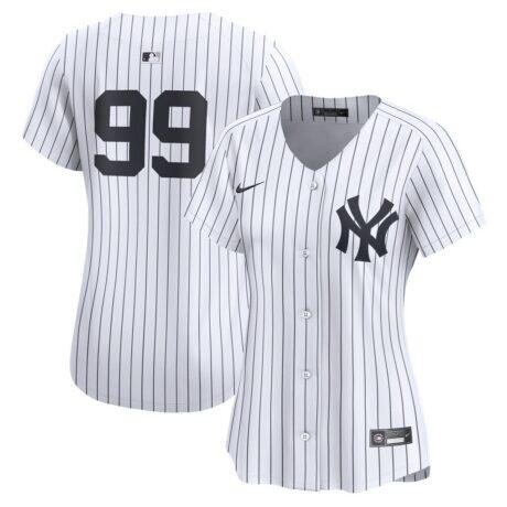 Aaron Judge New York Yankees Nike Women's Home Limited Player Jersey - White - Front View