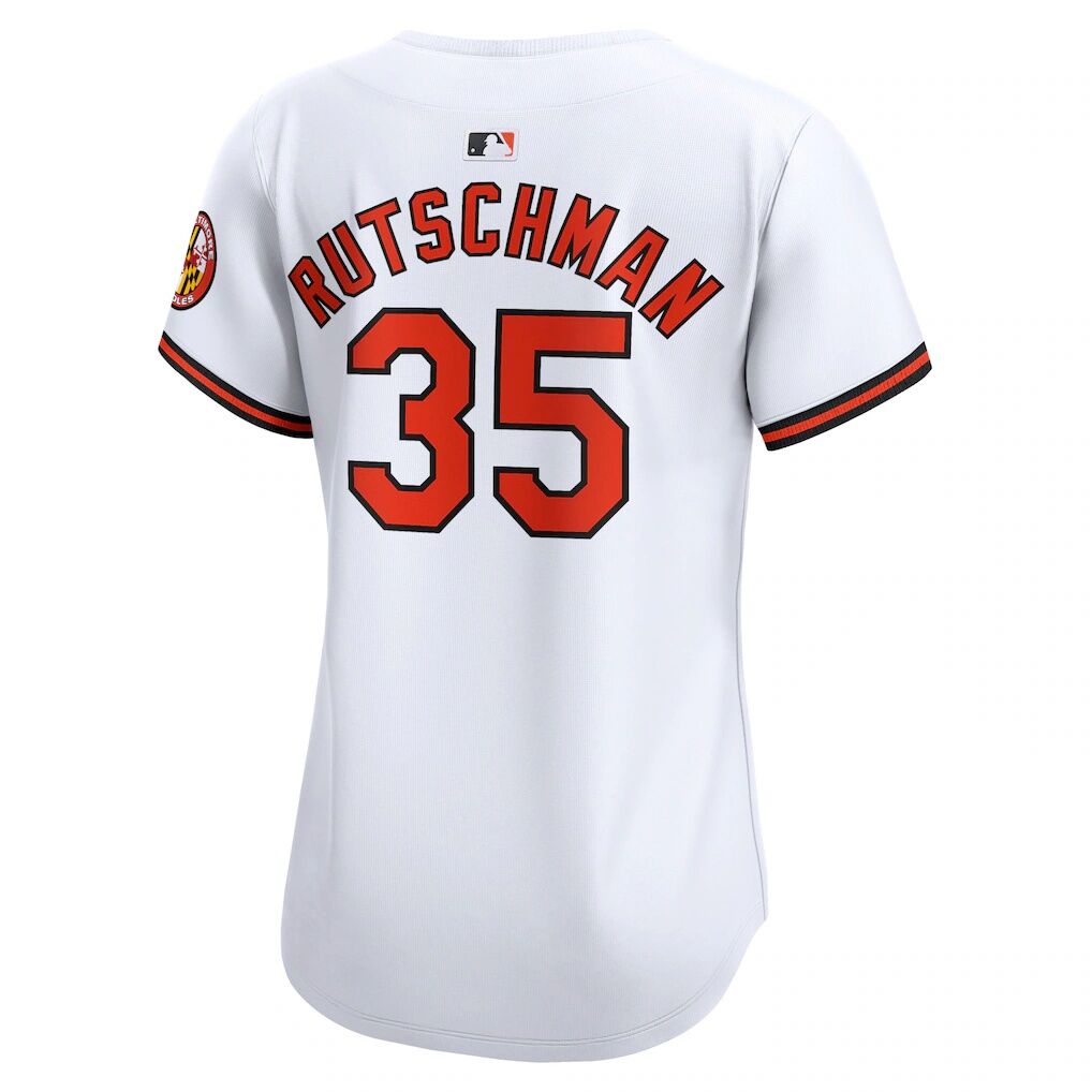 Adley Rutschman Baltimore Orioles Nike Women's Home Limited Player Jersey