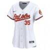 Adley Rutschman Baltimore Orioles Nike Women's Home Limited Player Jersey - White - Side View