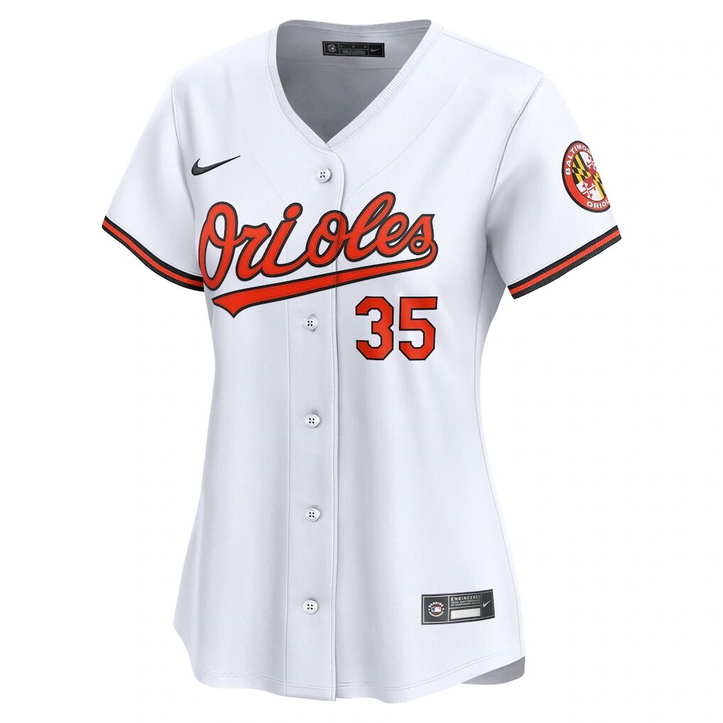 Adley Rutschman Baltimore Orioles Nike Women's Home Limited Player Jersey