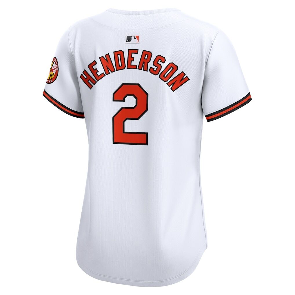 Gunnar Henderson Baltimore Orioles Nike Women's  Home Limited Player Jersey