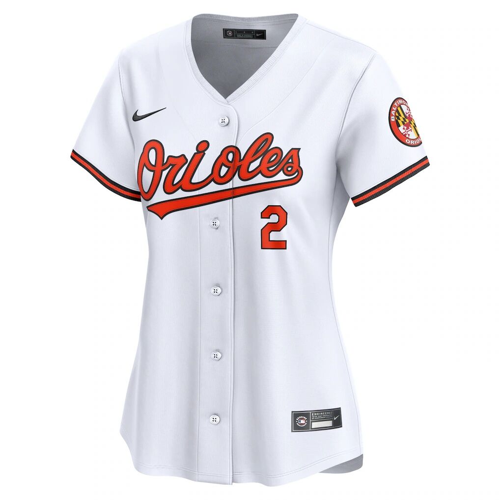 Gunnar Henderson Baltimore Orioles Nike Women's  Home Limited Player Jersey