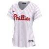 Bryce Harper Philadelphia Phillies Nike Women's Home Limited Player Jersey - White - Side View