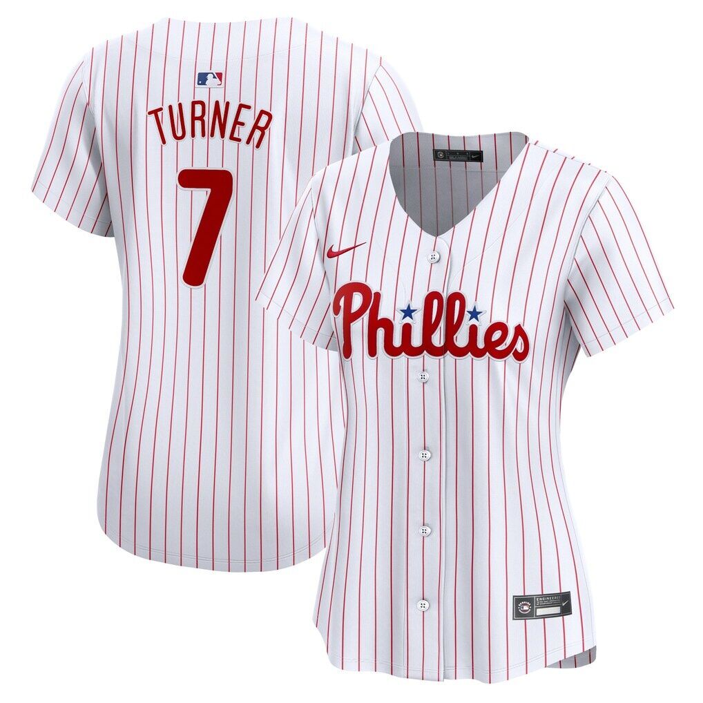 Trea Turner Philadelphia Phillies Nike Women's Home Limited Player Jersey