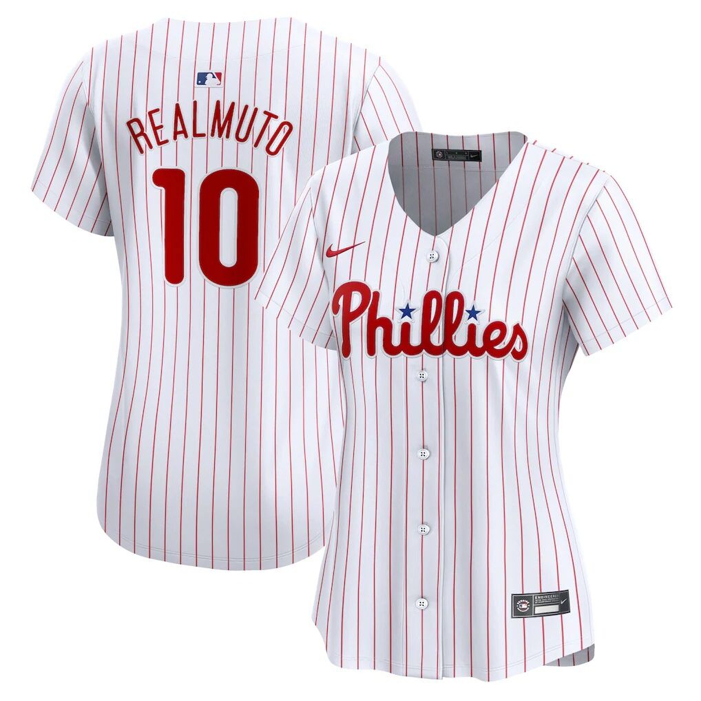J.T. Realmuto Philadelphia Phillies Nike Women's Home Limited Player Jersey