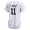 Anthony Volpe New York Yankees Nike Women's Home Limited Player Jersey - White - Detail View