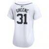 Riley Greene Detroit Tigers Nike Women's Home Limited Player Jersey - White - Detail View
