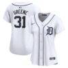 Riley Greene Detroit Tigers Nike Women's Home Limited Player Jersey - White - Front View