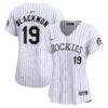 Charlie Blackmon Colorado Rockies Nike Women's Home Limited Player Jersey - White - Front View