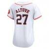 Jose Altuve Houston Astros Nike Women's Home Limited Player Jersey - White - Detail View