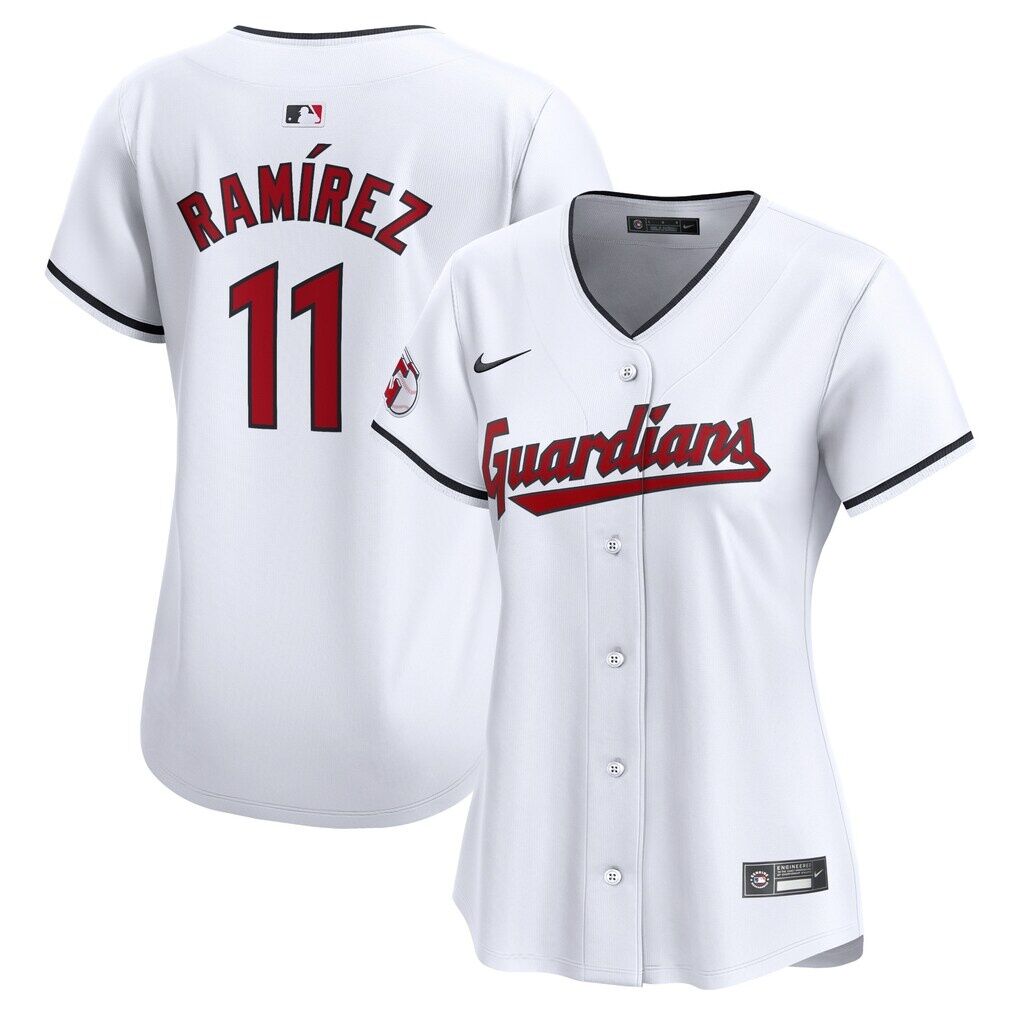 Jose Ramirez Cleveland Guardians Nike Women's Home Limited Player Jersey
