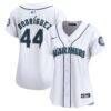 Julio Rodríguez Seattle Mariners Nike Women's Home Limited Player Jersey - White - Front View