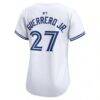 Vladimir Guerrero Jr. Toronto Blue Jays Nike Women's Home Limited Player Jersey - White - Detail View