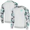 Club Leon Charly Raglan Pullover Sweatshirt - Gray - Front View