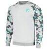 Club Leon Charly Raglan Pullover Sweatshirt - Gray - Side View