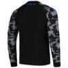 Queretaro FC Charly Raglan Pullover Sweatshirt - Black - Detail View