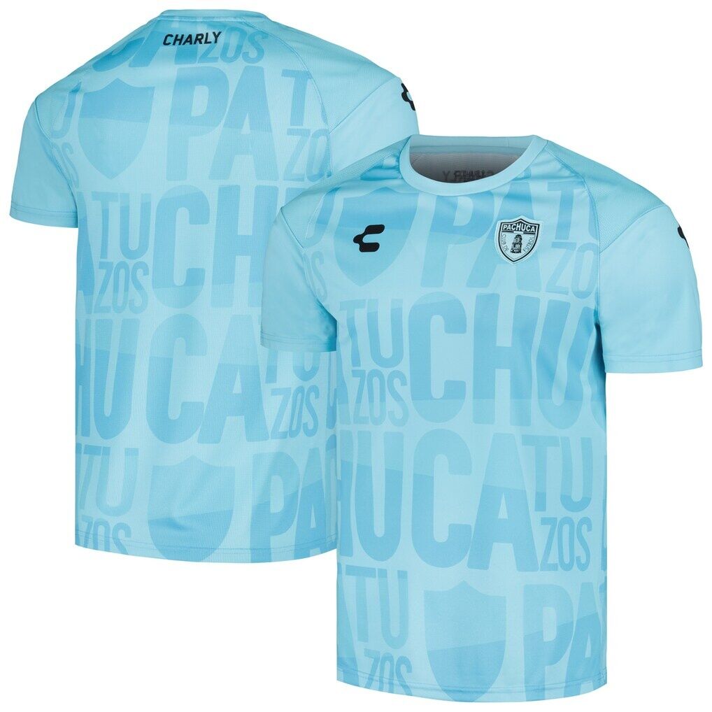 C.F. Pachuca Charly DRY FACTOR 2023/24 Training T-Shirt - Light Blue