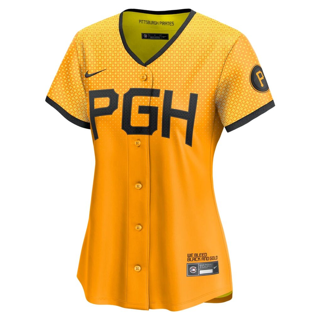 Pittsburgh Pirates Nike Women's City Connect Limited Jersey