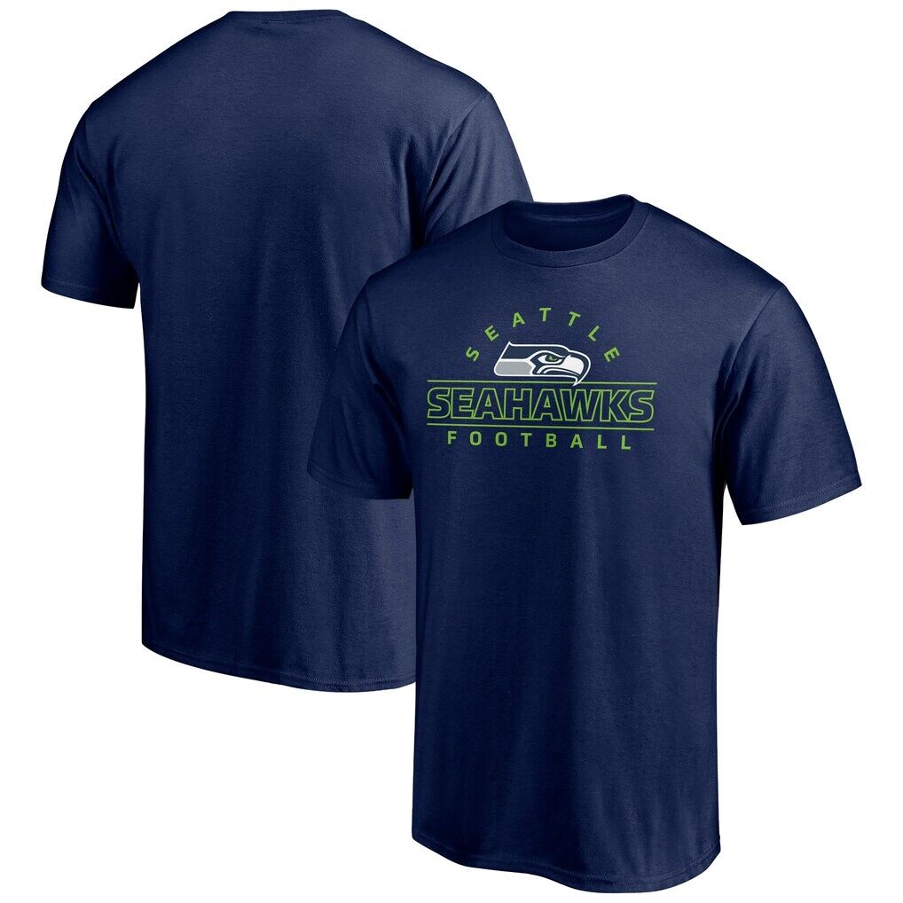 Seattle Seahawks Dual Threat T-Shirt – College Navy