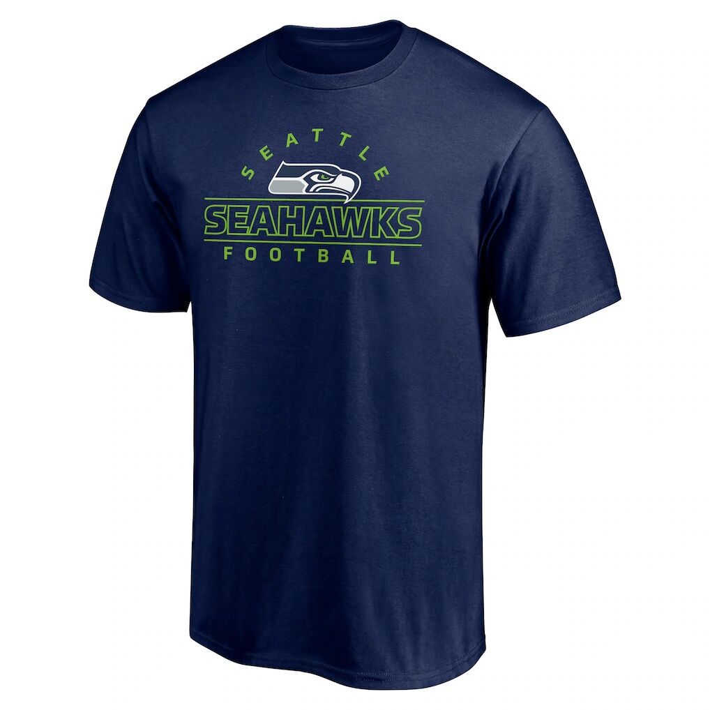Seattle Seahawks Dual Threat T-Shirt – College Navy