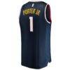 Michael Porter Jr. Denver Nuggets Fashion7 Youth Navy 2023 NBA Finals Champions Fast Break Player Jersey - - Detail View