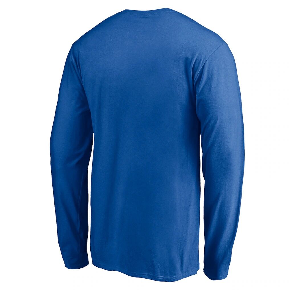 Buffalo Sabres Team Arch Knockout Long Sleeve T-Shirt – Royal
