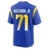 Warren McClendon Jr. Los Angeles Rams Nike Team Game Jersey - - Detail View