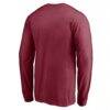 Atlanta United FC Team Arch Knockout Long Sleeve T-Shirt - Red - Detail View