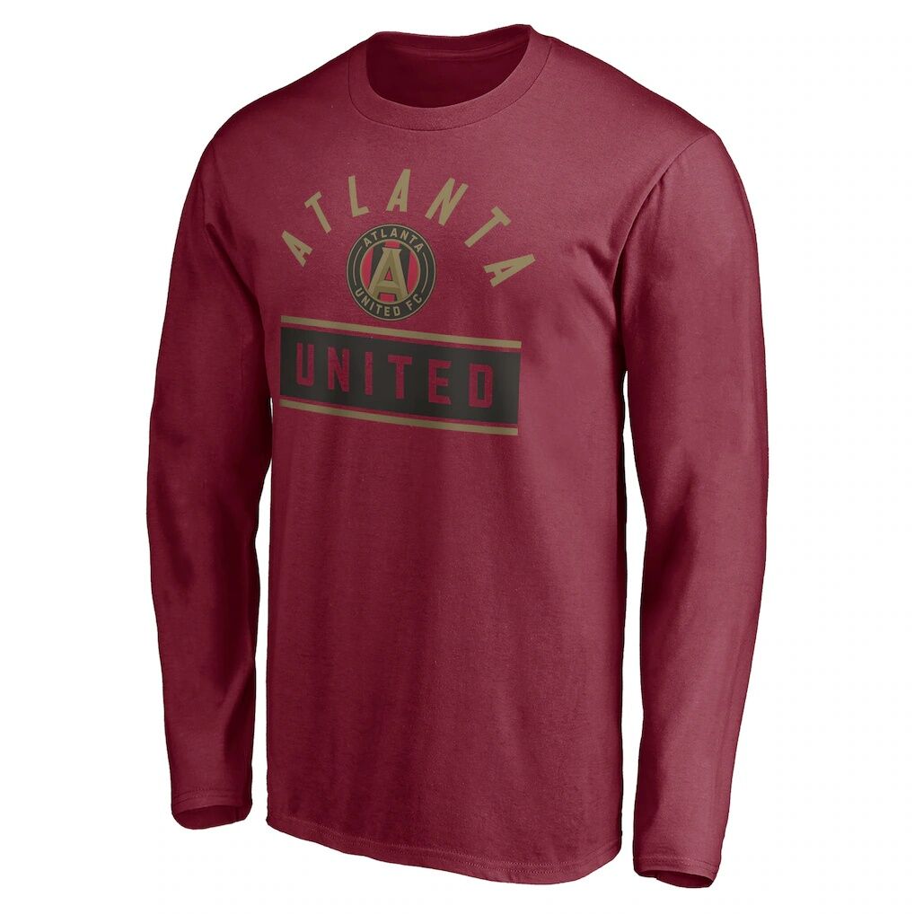 Atlanta United FC Team Arch Knockout Long Sleeve T-Shirt