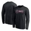 Inter Miami CF Delivering Victory Long Sleeve T-Shirt - Black - Front View