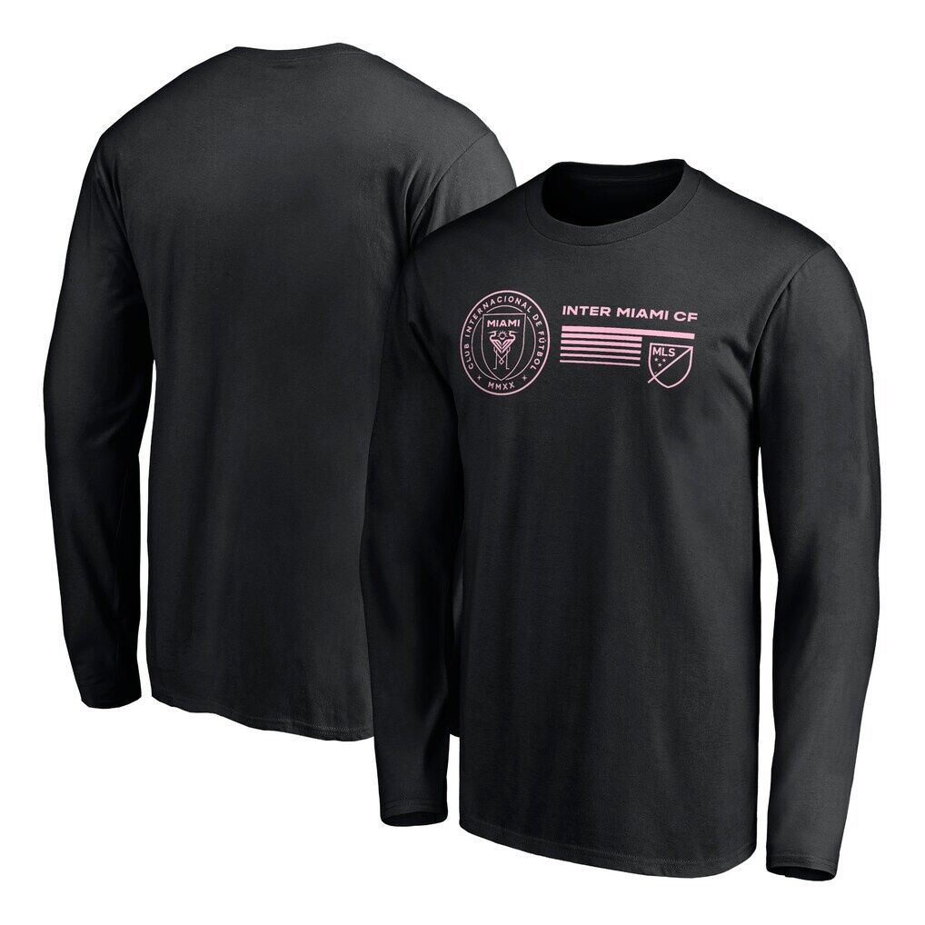 Inter Miami CF Delivering Victory Long Sleeve T-Shirt