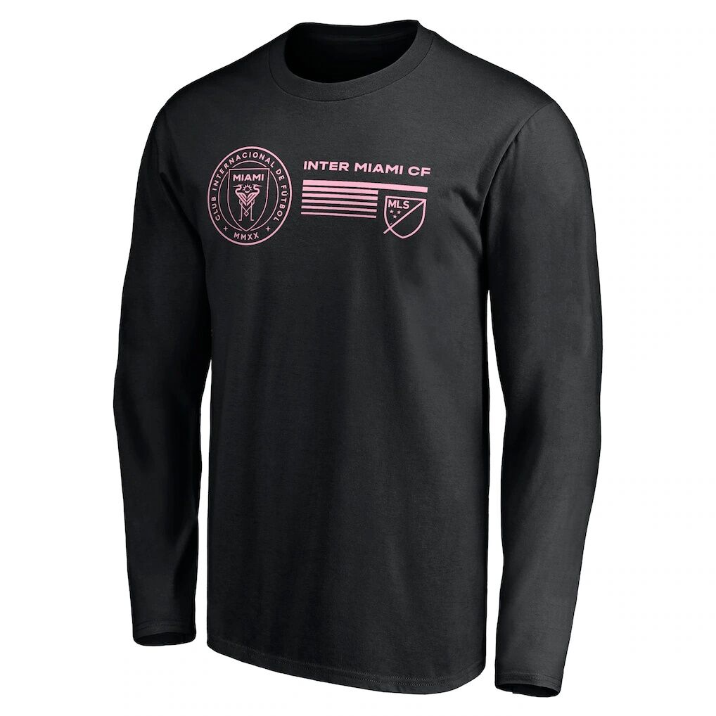Inter Miami CF Delivering Victory Long Sleeve T-Shirt