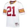 Sean Taylor Washington Commanders Mitchell & Ness Big & Tall 2007 Legacy Retired Player Jersey - White - Side View