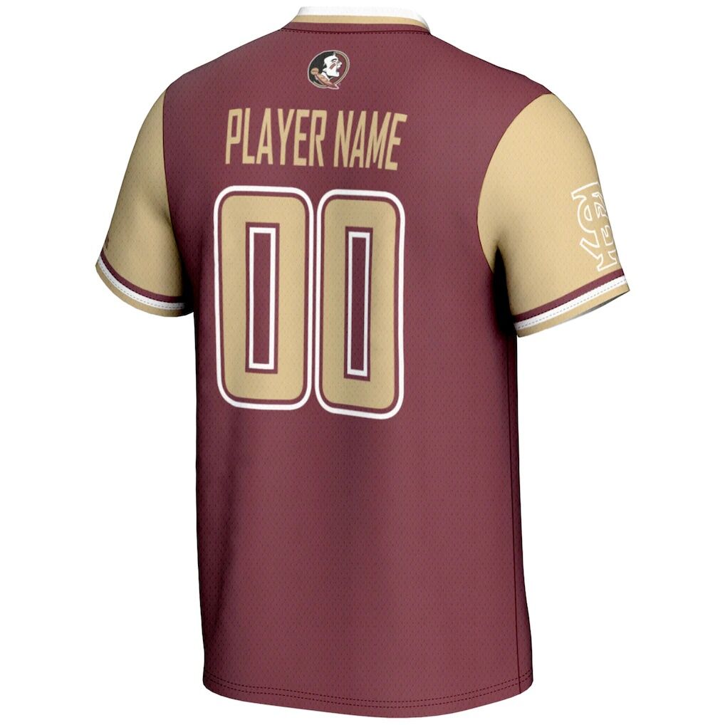 Florida State Seminoles GameDay Greats Unisex NIL Pick-A-Player Lightweight Softball Jersey - Garnet