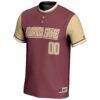 Florida State Seminoles GameDay Greats Unisex NIL Pick-A-Player Lightweight Softball Jersey - Garnet - Side View