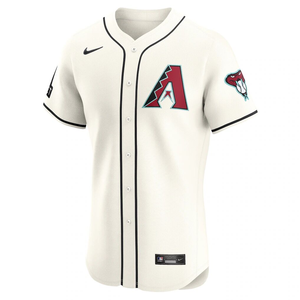 Arizona Diamondbacks Nike Home Elite Patch Jersey