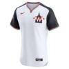 Washington Nationals Nike Alternate Elite Jersey - Navy - Side View
