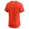 Baltimore Orioles Nike Alternate Vapor Premier Elite Patch Jersey - Orange - Detail View