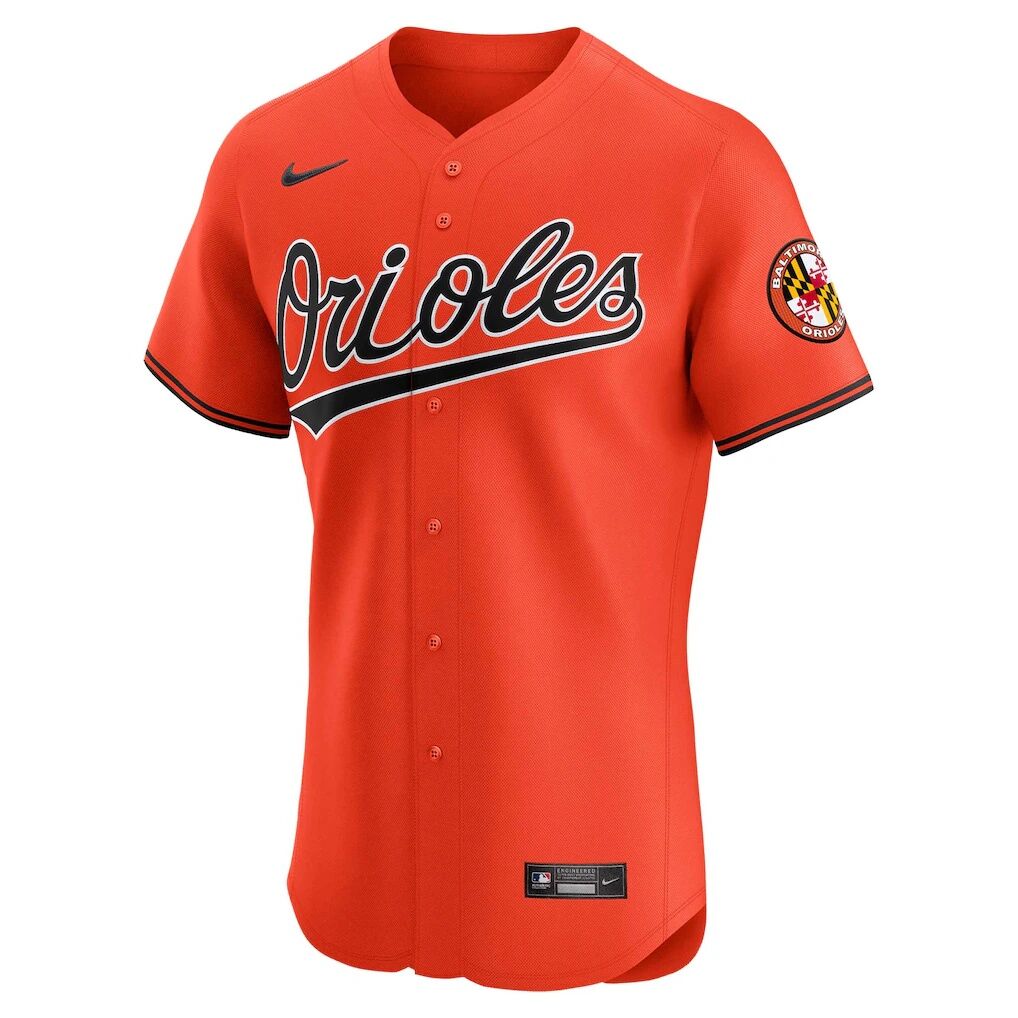 Baltimore Orioles Nike Alternate Vapor Premier Elite Patch Jersey