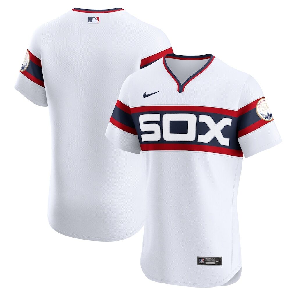 Chicago White Sox Nike Alternate Vapor Premier Elite Patch Jersey