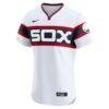 Chicago White Sox Nike Alternate Vapor Premier Elite Patch Jersey - White - Side View