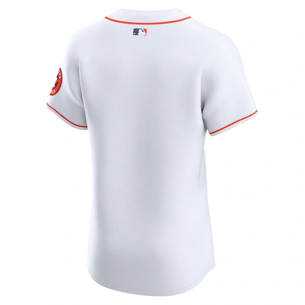 Houston Astros Nike Home Vapor Premier Elite Patch Jersey
