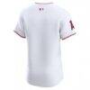 Los Angeles Angels Nike Home Elite Jersey - White - Detail View