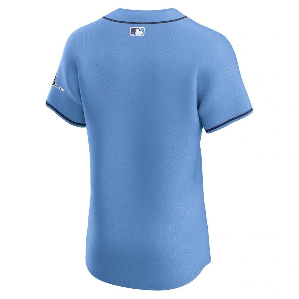 Tampa Bay Rays Nike Alternate Vapor Premier Elite Patch Jersey - Light Blue