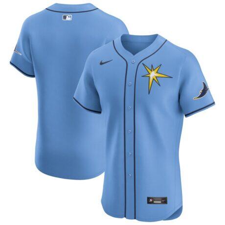 Tampa Bay Rays Nike Alternate Vapor Premier Elite Patch Jersey - - Front View