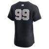 Aaron Judge New York Yankees Nike Alternate 1 Elite Player Jersey - Navy - Detail View