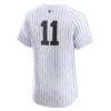 Anthony Volpe New York Yankees Nike Home Elite Jersey - White - Detail View