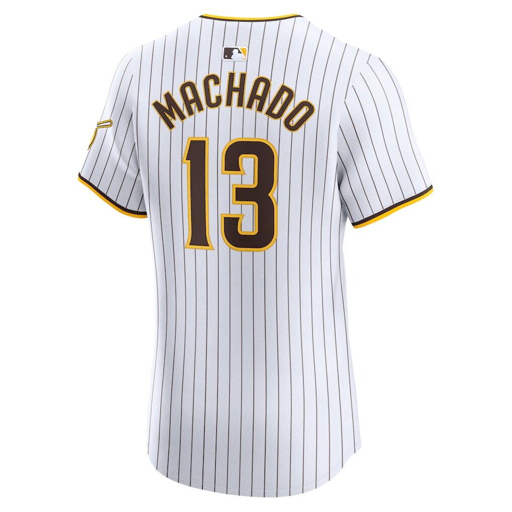 Manny Machado San Diego Padres Nike Home Elite Jersey