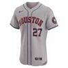 Jose Altuve Houston Astros Nike Road Elite Player Jersey - Gray - Side View