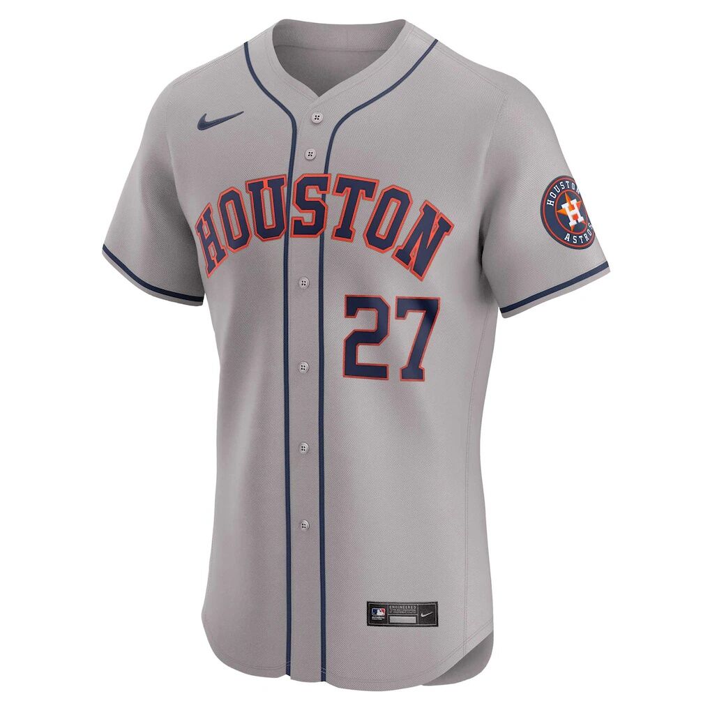 Jose Altuve Houston Astros Nike Road Elite Player Jersey